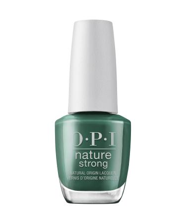 OPI Nature Strong Nail Polish Quick Dry Vegan Nail Varnish with Long-Lasting Results Made with Natural Ingredients Leaf by Example 15ml