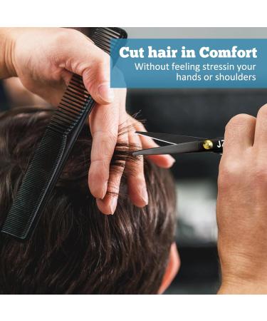 Professional Hairdresser Scissors Set 6.7 inch | High Quality 440C Stainless Steel Cutting & Thinning Shears for Men Women & Family Salon Use - Buy Online on GoSupps.com