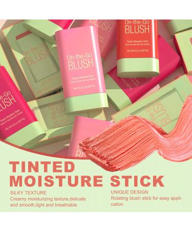 Tongyend 3-in-1 Cream Blush Stick for Lip, Cheek & Eye | Waterproof & Lightweight Blusher Stick | Moisturizing & Buildable Formula | Orange 46g (Pack of 1) - Buy Online on GoSupps.com
