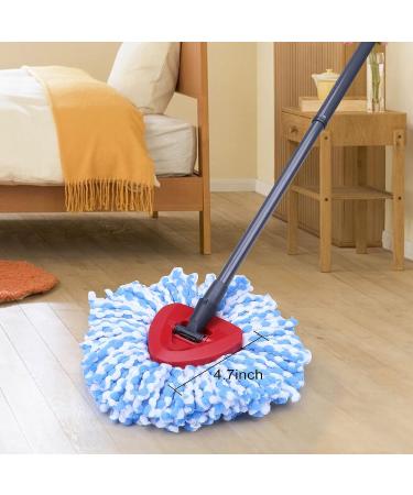 RinseClean Spin Mop Replacement Base - CRTHL Rotating Triangle Head Cover - EasyWring Spin Mop Accessories - Red, Plastic Base Case - Buy Online on GoSupps.com