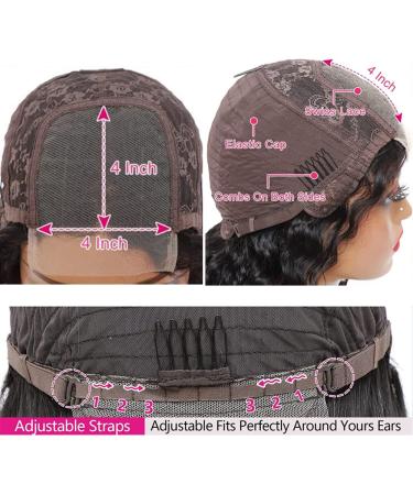 30 Inch Water Wave HD Lace Front Wig - Brazilian Virgin Hair, 150% Density, Natural Color - Wet and Wavy Lace Closure Wig for Black Women - Buy Online on GoSupps.com