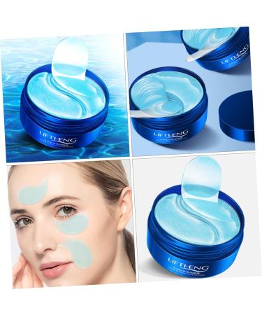 Ipetboom 1 Box Moisturizing Eye Mask Treatment Mask for Eye Anti Wrinkle Mask Eye Pads Hydrating Eye Mask Lip Membrane Paste Eye Dark Circles Masks Cosmetic Anti-aging Jellyfish Collagen - Buy Online on GoSupps.com