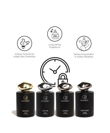 Arabian Unisex Parfum Eau de Parfum Intense - Woody & Seductive Mens Cologne - Foug re Ambery & Spicy Fragrance for Date Night - Lasting Wear - Luxury Perfumes for Men (Celebz) - Buy Online on GoSupps.com