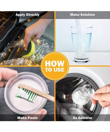 ARM & HAMMER Baking Soda For Baking Cleaning and Deodorizing 500 g 500 g (Pack of 1) - Buy Online on GoSupps.com
