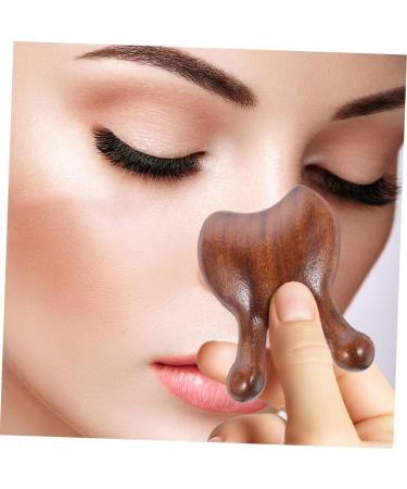 2pi ces Grattoir Points Acupuncture Pour Visage Masseur De Nez Bois Lot De Outils De Massage Du Nez Yeux - Buy Online on GoSupps.com
