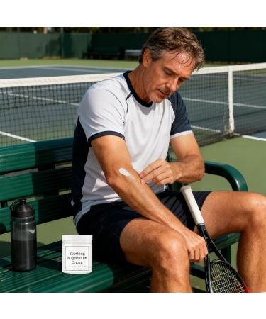 Cr me apaisante - beurre de soin naturel soulageant | 118 ml de Cr me de Massage Musculaire - pour Adultes Seniors Femmes Hommes Genoux Jambes Bras Pieds Dos Articulations Voyage  - Buy Online on GoSupps.com
