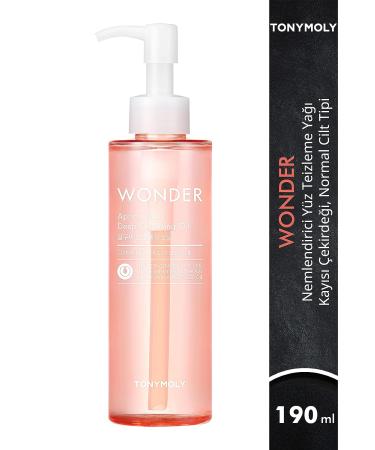 Tonymoly Wonder Apricot Deep Cleansing Oil 7.9 oz - Gentle Makeup Remover - Buy Online on GoSupps.com