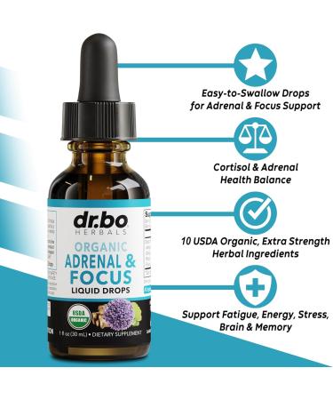 Adrenal Support Cortisol Manager Supplements - Adrenal Fatigue Supplements Capsules Organic Liquid Drops Focus Women Men - Natural Adaptogen Ashwagandha Holy Basil L Tyrosine Complex Health - Buy Online on GoSupps.com