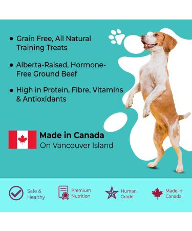 Vitality Dog Elk with Wild Berries (4-Pack) Premium Baked Dog Treats - Training Treats for Dogs Pet Treats Dog Snacks - Made in Canada Grain Free Human Grade 400g / 14.1oz Elk with Wild Berries 400 g (Pack of 4) - Buy Online on GoSupps.com