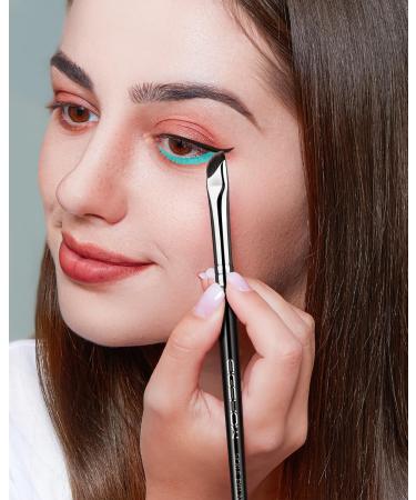 EIGSHOW Sickle Eyeliner Brush - Fine Gel Liner Makeup Brush for Precision Winged Eyeliner, Eyebrow & Eyeshadow (E865) - Buy Online on GoSupps.com