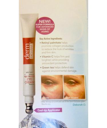 Derm Exclusive Age Reverse Eye Cream - 0.5 oz | Brighten & Tighten Skin - Buy Online on GoSupps.com
