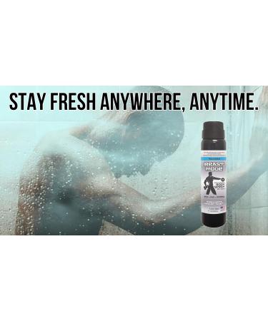 Beast Mode - Men s Post Workout Body Spray - Breaks Down Most Foul Odors at The Molecular Level on Skin Hair and clothing - 3.5 oz Spray (Shredded 1 Pack) Shredded 1 Count (Pack of 3) - Buy Online on GoSupps.com