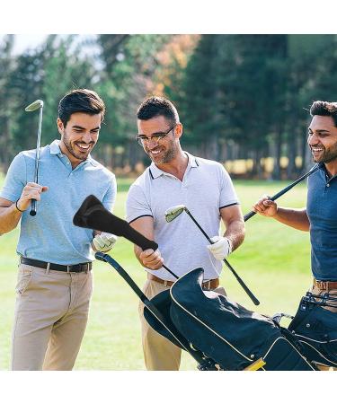 Premium 3Pcs Long Neck Mesh Golf Club Headcovers Set for Fairway Woods Driver Hybrids - Includes Interchangeable No. Tags 3 4 5 6 7 X - Black - Buy Online on GoSupps.com