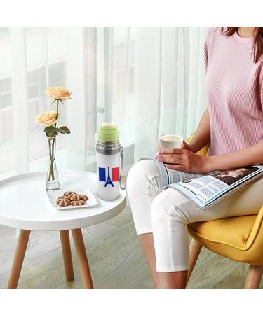 Eiffel Tower France Flag Insulated Water Bottle 19 OZ Stainless Steel Travel Mug For Drink Sports Camping Hiking Outdoors - Buy Online on GoSupps.com