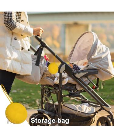 Shenrongtong Silicone Pacifier Holder & Portable Storage Bags - Zippered & Cute for Travel Jewelry & Keys - Yellow - Buy Online on GoSupps.com