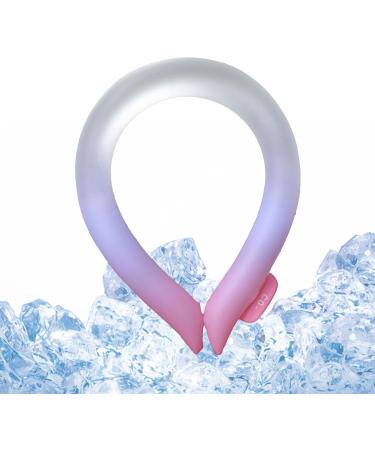 Portable Neck Cooler | Personal Cooling Tube for Hot Weather | Wearable Ice Cooling Neck Tubes Hands- Neck Bands Coolers Ice Rings Neck Coolers for Hot Weather Apujent Hot Pink - Buy Online on GoSupps.com