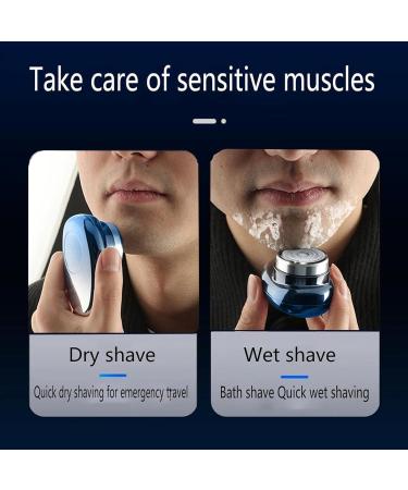 Fast Charging Digital Display Mini Shaver Zao Mini Shaver Men 2024 Mini Electric Shaver Pocket Size Waterproof Razor Washable Portable Portable Electric Shavers for Men Rechargeable USB C (Black) - Buy Online on GoSupps.com