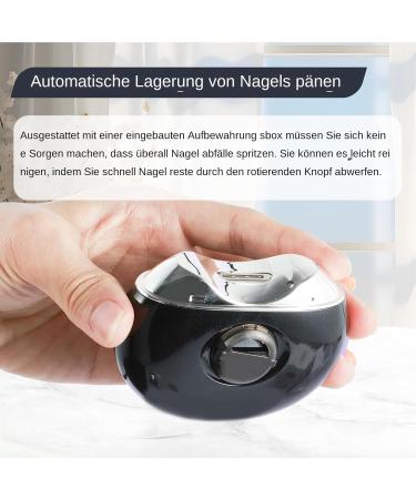 Fingernail Cutter for Seniors Electric Nail Clippers for Children Electric Automatic Nail Clippers Nail Scissors for Storing Nail Remnants Rechargeable Clipper with LCD Digital Black - Buy Online on GoSupps.com