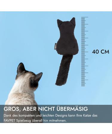 Favpet Plush Cat Toys with Bells - Cuddly Pillows & Plush Kittens for Cats | Soft & Durable Cat Toys | Perfect for Playtime - Buy Online on GoSupps.com