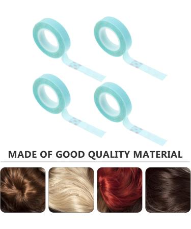 minkissy 12 Rolls Wig Double Sided Tape Hair Wigs Tape Adhesive Double Sided Tape Wig Adhesive Tape Lace Front Wig Hair Patch Tape Blue Scrunchies Lace Wig Adhesive Strip Water Proof Glue - Buy Online on GoSupps.com
