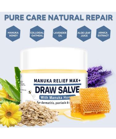 KOKOMAANE Pure Natural Organic Manuka Honey Cream Ointment for Rosacea Armpits Heat Rash Jock Itch Itchy Hand Foot Tinea Versicolor Ease Itching Soothe Dry Skin Cracked Skin - Buy Online on GoSupps.com