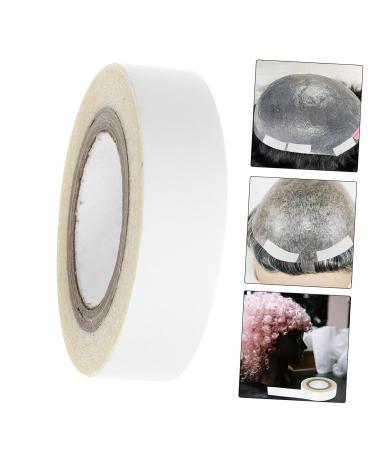 Beavorty 1 Roll Wig Film Wig Tape for Lace Wigs Bald Cap Adhesive Wig Lace Glue Lace Wig Glue Scalp Tape for Wigs Wig Accessories to Hold Wig on Wig Installation Kit Glue for Wigs Lace Tape 4.70X4.70X1.30CM White - Buy Online on GoSupps.com