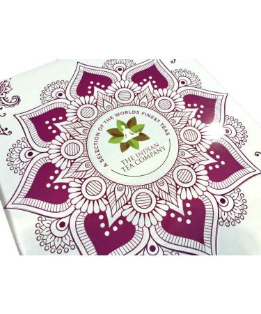 Indianteacompany ITC Luxury Exclusive Designer Embossed Gift Tin with 72 Twinings Tea Bags - Buy Online on GoSupps.com
