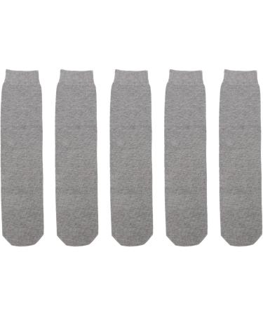 Leftweet Amputated Socks - 5-Pack XL Cotton Prosthesis Socks for Stump Protection | Soft Breathable Elastic Absorption - Buy Online on GoSupps.com