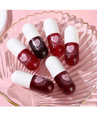 3 Colors Lip Tint Stain Set - Korean Lip Gloss Plumping Mini Liquid Lipstick - Multi-use Cheek Tint - Long Lasting & Waterproof - High Pigment Vivid Colors - Lip Makeup Set B - Buy Online on GoSupps.com