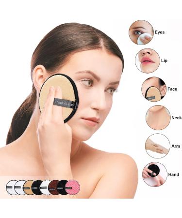 Homo Trends Set of 8 Reusable Makeup Remover Pads Double-Sided (4 Pineapple Pattern Pads 4 Round) - Buy Online on GoSupps.com