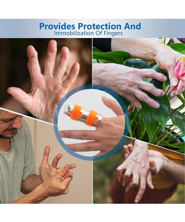Finger Splint for Pain Relief and Immobilization - Ideal for Adults and Children - Great for Sprains, Arthritis, and Broken Fingers - Buy Online on GoSupps.com