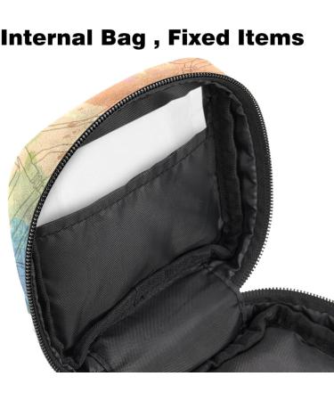 Javenproeqt Portable Women's Binding Bags | Menstrual Cup Pocket & Colorful Pads for Teen Girls - Perfect for First Period - Buy Online on GoSupps.com