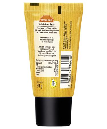 Ostmann Spice - Natural Clay Bean Paste for Cr me Br l e Vanilla Pudding & Rice Pudding - 50g Dosing Tube - International Shipping Available - Buy Online on GoSupps.com