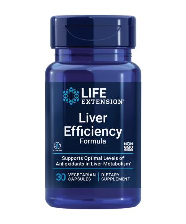 Life Extension Liver Efficiency Formula 30 Vegetarian Capsules