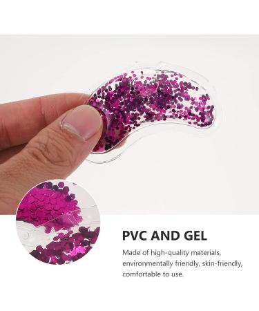 Exceart Cool Pad Set | Compress Cooling Eye Masks for Dry Eyes Swollen Eyes & Dark Circles - 6 Purple Violet Cooling Packs - Buy Online on GoSupps.com