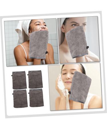 Balacoo 12 Pcs Makeup Remover Gloves & Face Mitts - Microfiber Scrub Pads for Spa & Travel | Comfortable Bath & Beauty Cleaning Sponges - Buy Online on GoSupps.com