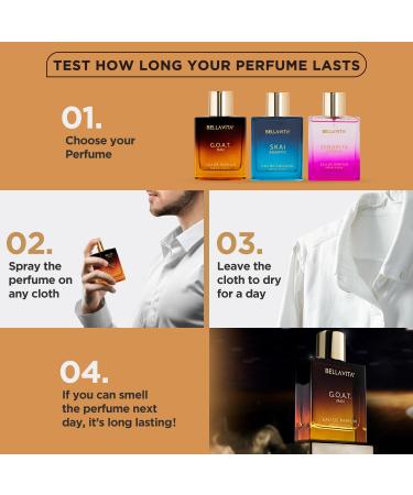 BellaVita Luxury G.O.A.T. & Fresh Eau De Parfum and Toilette Combo for Men and Women | Long-Lasting Refreshing & Energizing | Woody & Floral Scents | Vegan & Cruelty-Free | Ideal Gift for Birthdays & - Buy Online on GoSupps.com