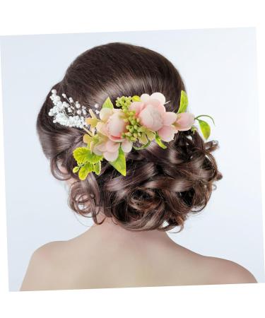 flower bridal comb accesorios para mujer womens hair accessories womens accessories wedding headpiece accessories for women flower headpiece bridal headpiece pp girl bride flowers - Buy Online on GoSupps.com