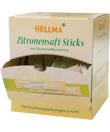 Granini Box of 100 Sticks of 2 ml Concentrated Lemon Juice - Buy Online on GoSupps.com