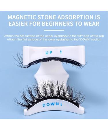 Lumy Magnetic Lashes Lumy Lashes Magnetic With Applicator Lumy Magnetic Eyelashes Premium Magnetic Eyelashes Easy Quick Safe Reusable Magnetic Eyelashes Natural Look (UBS07) - Buy Online on GoSupps.com
