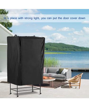 POPETPOP Universal Bird Parrot Cage Cover - Washable Black Good Night Birdcage Cover - Buy Online on GoSupps.com
