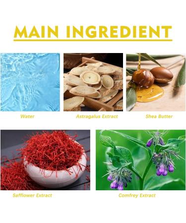 Emollient Astragalus Cream Skin Nourishing Astragalus Cream Moisturizes Skin and Tightens Light Lines and Delay Skin Aging (3PCS) - Buy Online on GoSupps.com