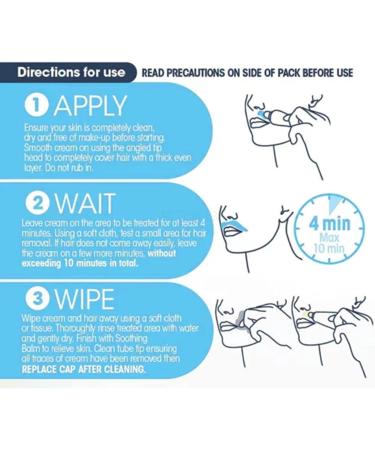 Return Upper lip hair removal for womenGentle and soothing facial hair removal for women 100 g nonirritating facial hair removal cream for cheeks lips chin Retorno - Buy Online on GoSupps.com