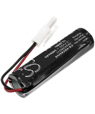 Replacement Battery Compatible with Vileda Quick & Clean VI409842 Part Number: 8654396211 3400mAh/3.7V