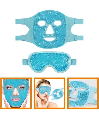 FOMIYES 1 Set Cold Compress Eye Cozie Comfy Eye Patches for Eyes Cooling Compress Eye Protection Facial Goggles Blindfold Miss Ice Beads Elastic Rope - Buy Online on GoSupps.com
