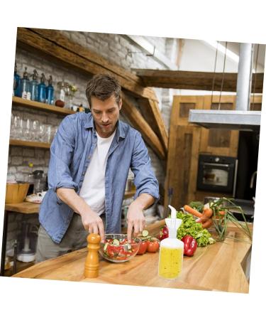 ABOOFAN Glass Containers 1pc Glass Oil Bottle Oil Filter Pot Liquid Kitchen Oil Dispenser 16.5X5.5CM Transparent - Buy Online on GoSupps.com