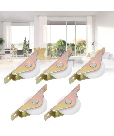 Buy Single Wheel Pulleys - 30mm Door Rollers (5 Pcs) for Cupboards & Fabric Belts | International Shipping - Buy Online on GoSupps.com