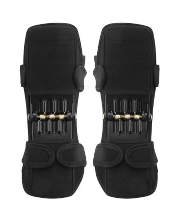 Akozon Knee Support Powerful Spring Force Knee Pads NonSlip Leg Protector Outdoor Product