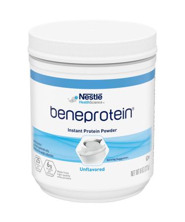 Beneprotein Unflavored Instand Protein Powder, 8 Ounce Canister