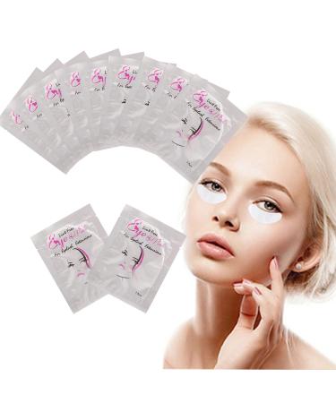Under Eye Gel Pads Jiasoval 50 Pairs Gel Eye Pads for Eyelash Extensions Lint Free Under Eye Lash Pads Eye Patch Pads for Salon and Individual Eye Lash Pads for Lash Extensions Pads